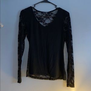 F21 Lace LS Shirt